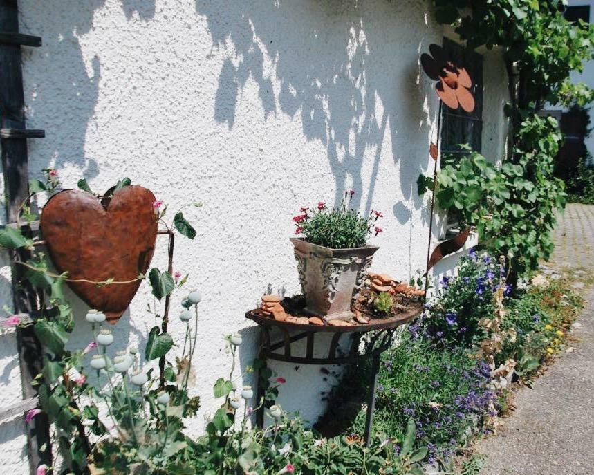 Ferienwohnung Auszeit In Ausnang Leutkirch im Allgäu Buitenkant foto