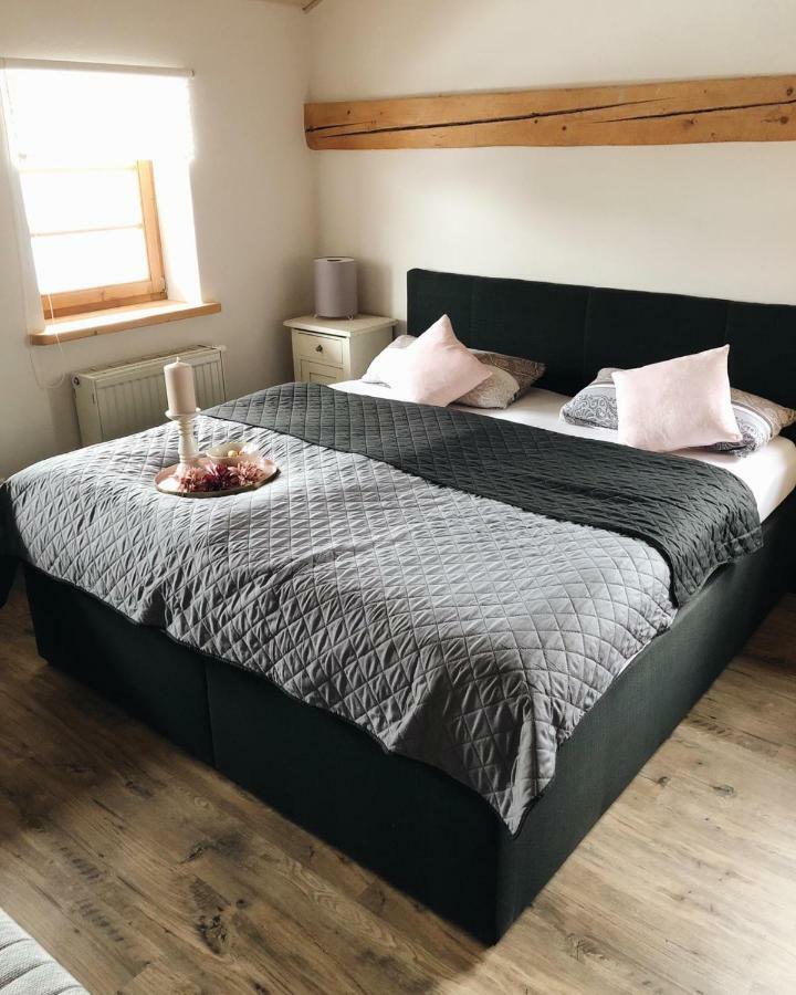 Ferienwohnung Auszeit In Ausnang Leutkirch im Allgäu Buitenkant foto